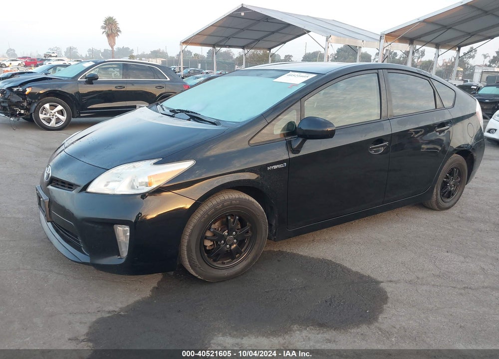 2013 TOYOTA PRIUS TWO VIN: JTDKN3DU8D5687973