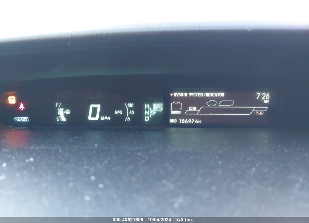 2013 TOYOTA PRIUS TWO VIN: JTDKN3DU8D5687973