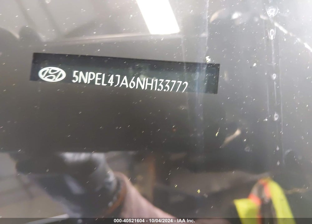 2022 HYUNDAI SONATA SEL VIN: 5NPEL4JA6NH133772