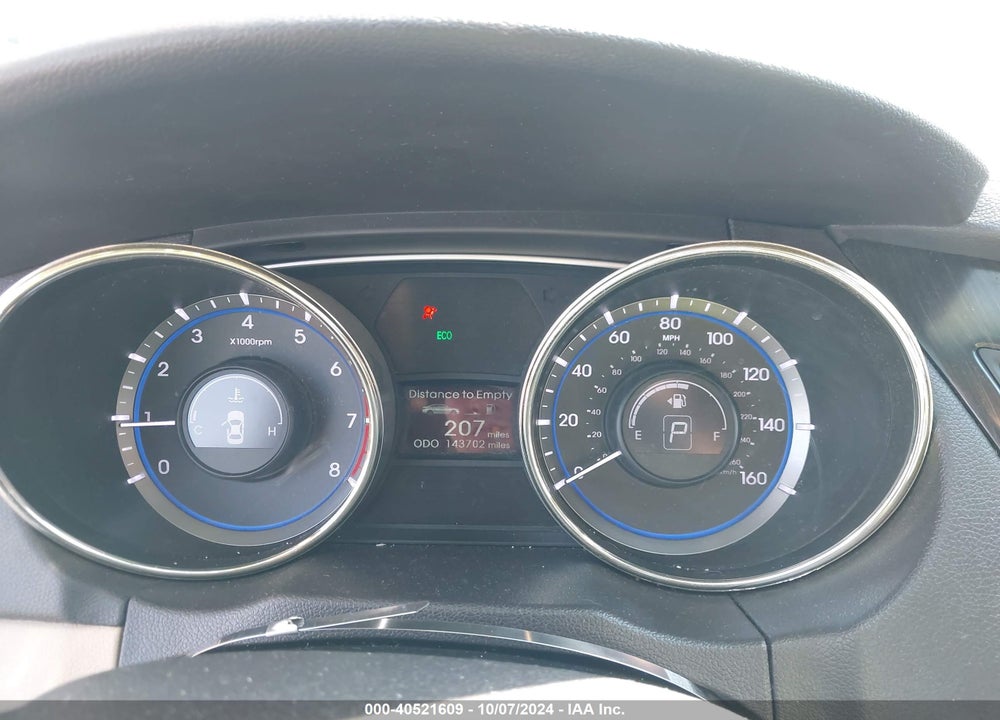 2012 HYUNDAI SONATA LIMITED 2.0T VIN: 5NPEC4AB5CH390878