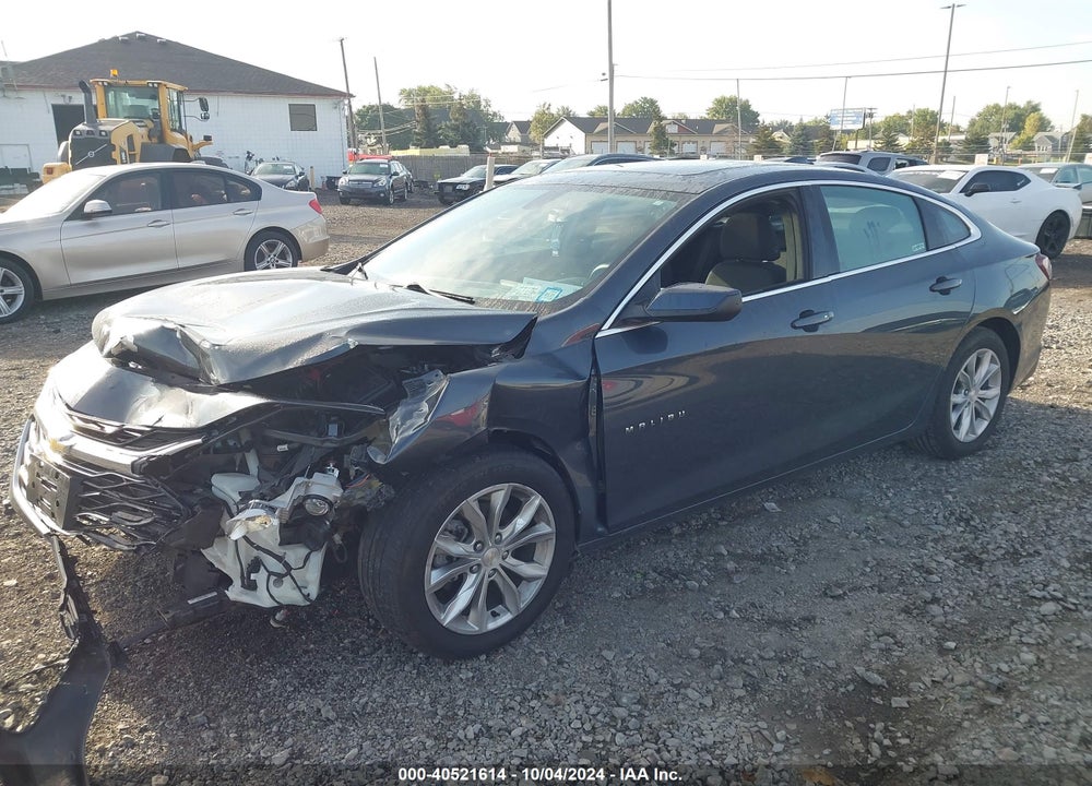 2020 CHEVROLET MALIBU FWD LT VIN: 1G1ZD5ST8LF122597