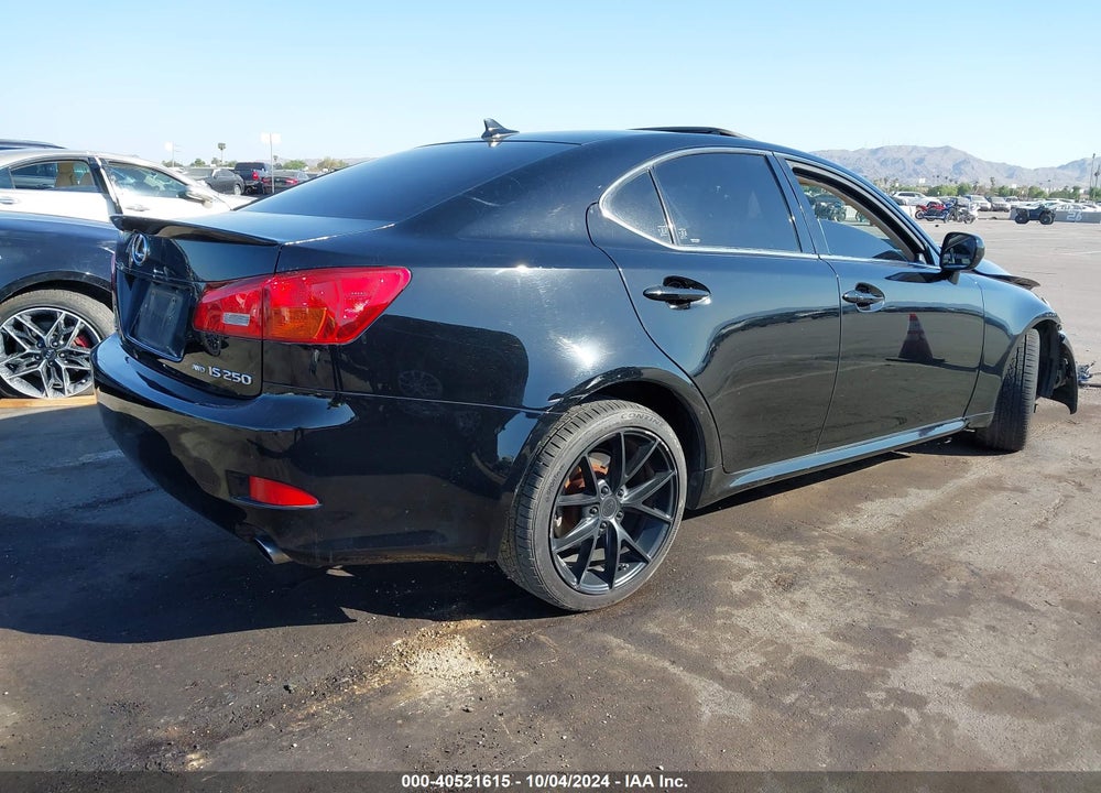 2008 LEXUS IS 250 VIN: JTHCK262182022454