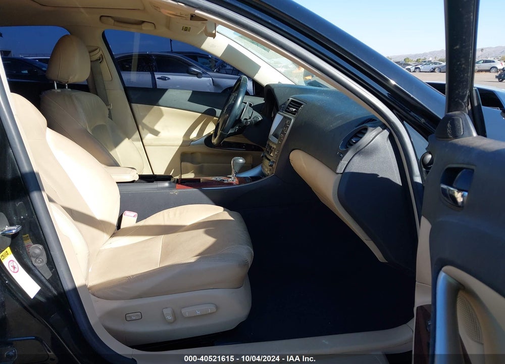 2008 LEXUS IS 250 VIN: JTHCK262182022454
