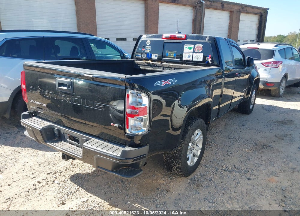 2021 CHEVROLET COLORADO 4WD LONG BOX LT VIN: 1GCHTCEN7M1126078