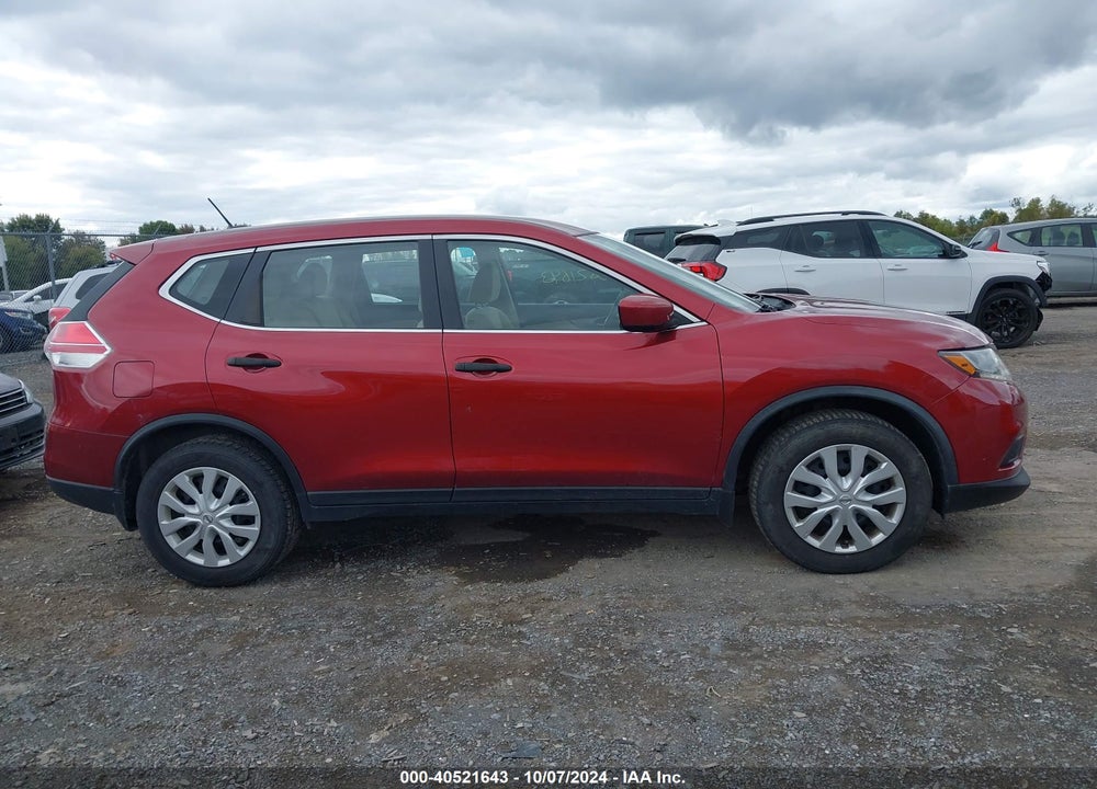 2016 NISSAN ROGUE S VIN: KNMAT2MV6GP611231