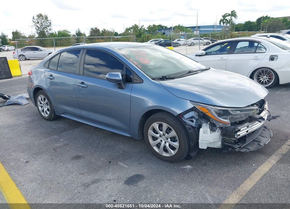 2020 TOYOTA COROLLA LE VIN: 5YFEPRAE5LP071933