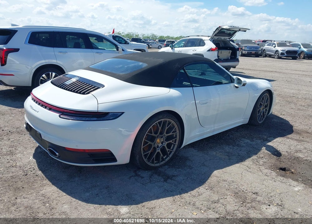 2021 PORSCHE 911 CARRERA 4 /CARRERA VIN: WP0CA2A98MS239910