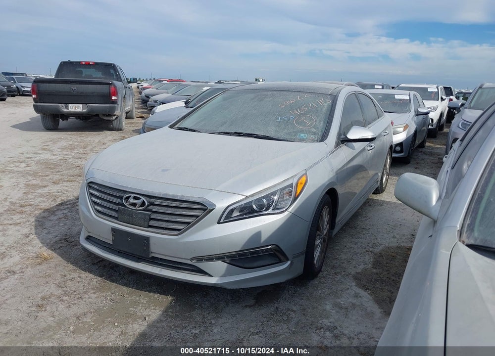 2015 HYUNDAI SONATA LIMITED VIN: 5NPE34AF7FH144549