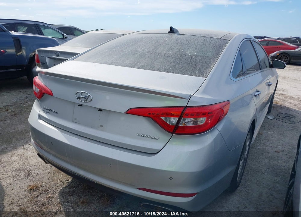 2015 HYUNDAI SONATA LIMITED VIN: 5NPE34AF7FH144549
