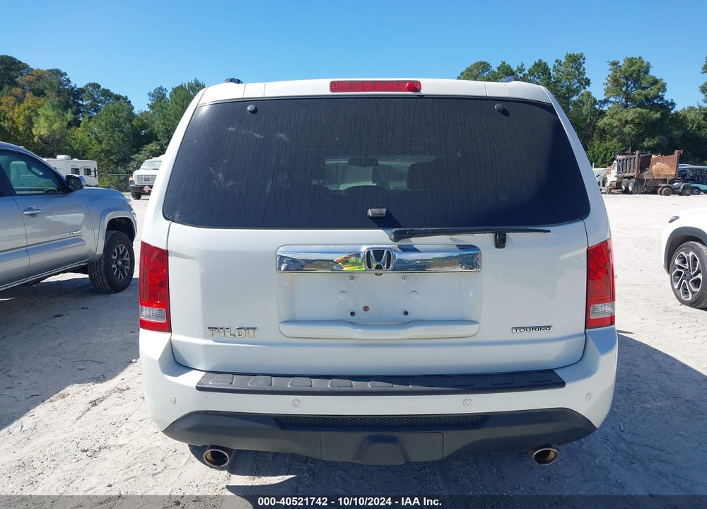 2013 HONDA PILOT TOURING VIN: 5FNYF3H95DB041446