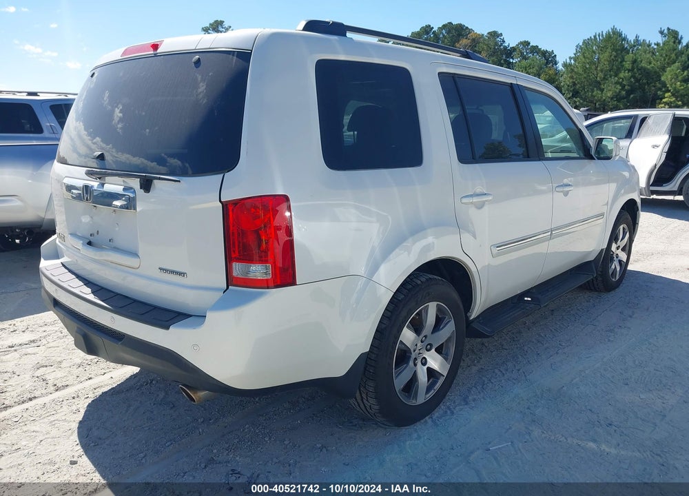 2013 HONDA PILOT TOURING VIN: 5FNYF3H95DB041446