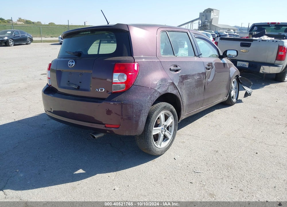 2011 SCION XD VIN: JTKKU4B49B1014456