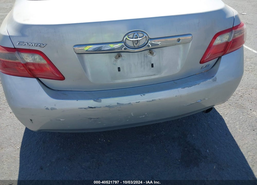 2009 TOYOTA CAMRY LE VIN: 4T1BE46KX9U312239