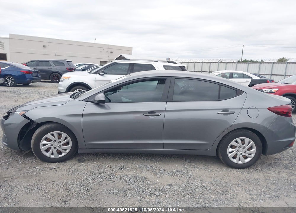 2019 HYUNDAI ELANTRA SE VIN: 5NPD74LF6KH492642