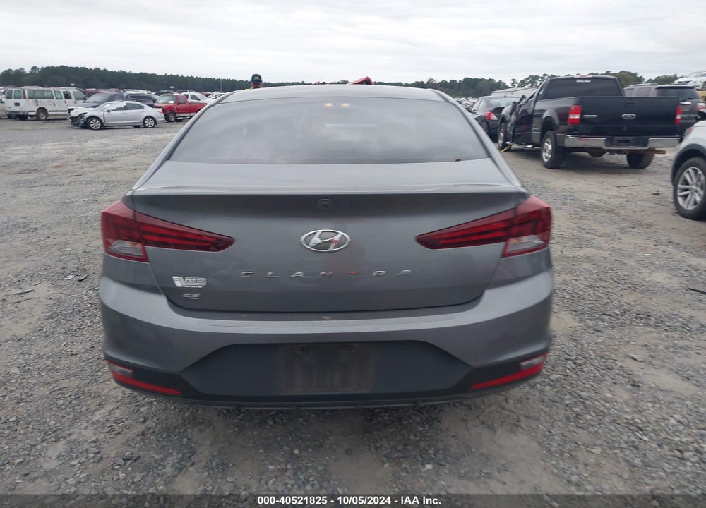 2019 HYUNDAI ELANTRA SE VIN: 5NPD74LF6KH492642
