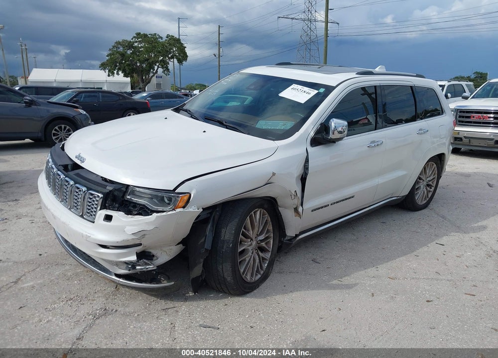 2017 JEEP GRAND CHEROKEE SUMMIT 4X4 VIN: 1C4RJFJG2HC689469