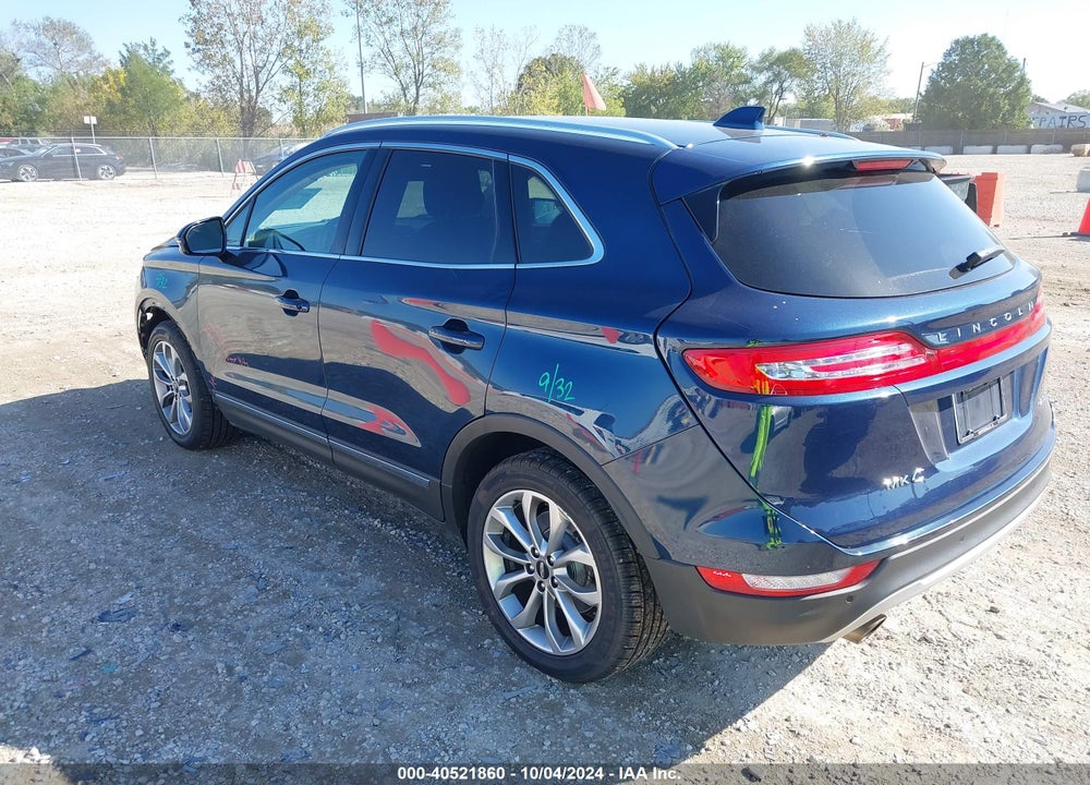 2017 LINCOLN MKC SELECT VIN: 5LMCJ2D97HUL04941