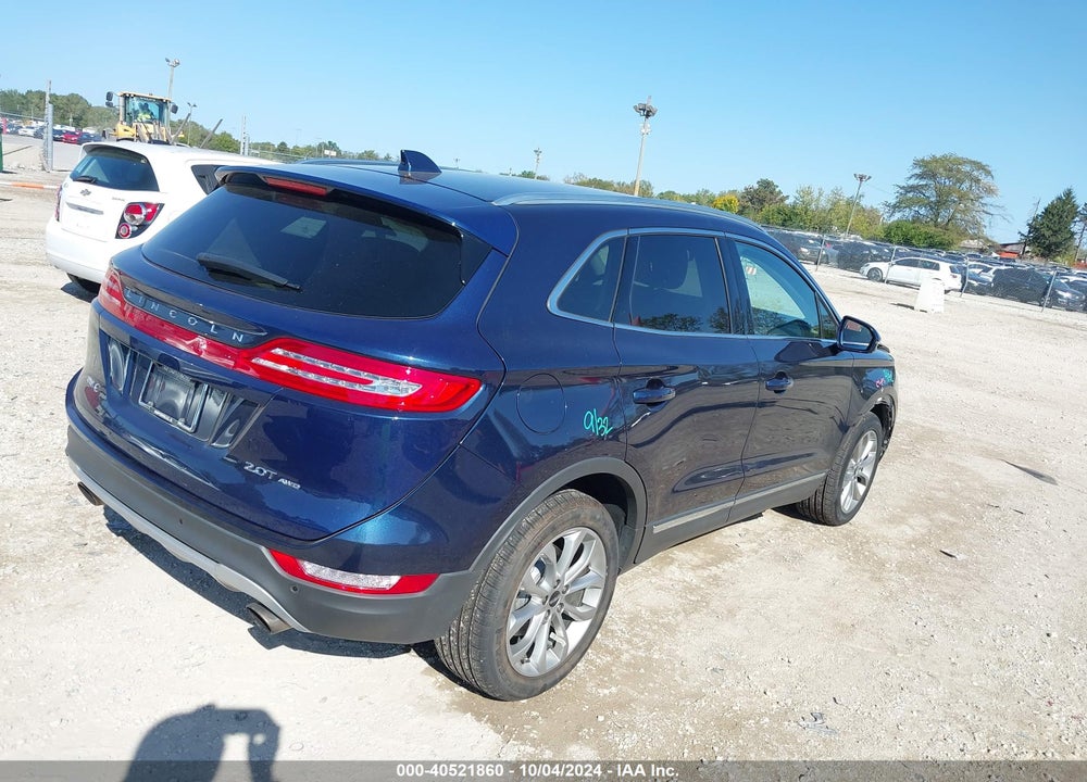 2017 LINCOLN MKC SELECT VIN: 5LMCJ2D97HUL04941