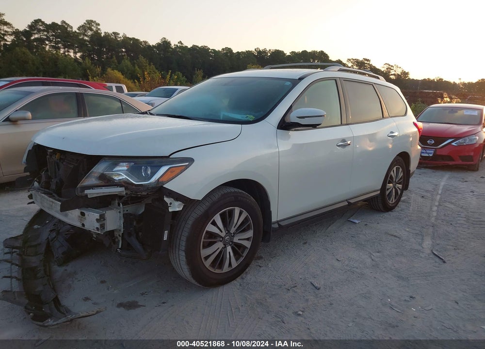 2017 NISSAN PATHFINDER SL VIN: 5N1DR2MM8HC657201
