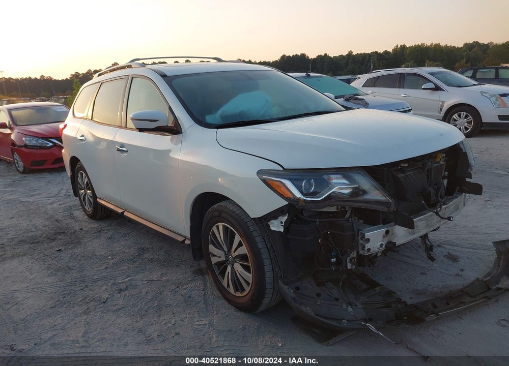 2017 NISSAN PATHFINDER SL VIN: 5N1DR2MM8HC657201