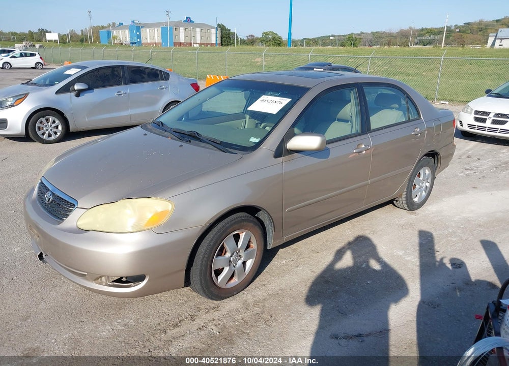 2005 TOYOTA COROLLA LE VIN: 1NXBR30E45Z484665