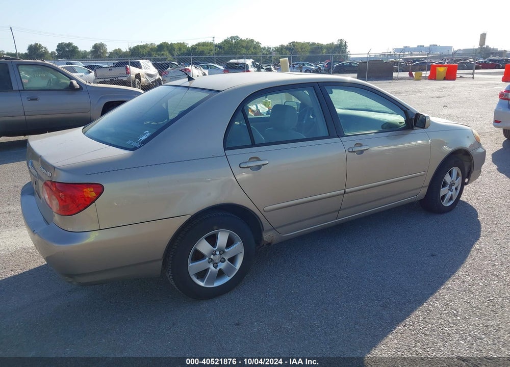 2005 TOYOTA COROLLA LE VIN: 1NXBR30E45Z484665