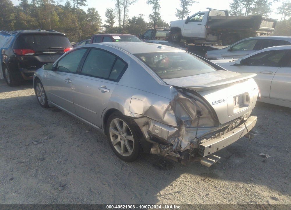 2008 NISSAN MAXIMA 3.5 SE VIN: 1N4BA41E58C820209