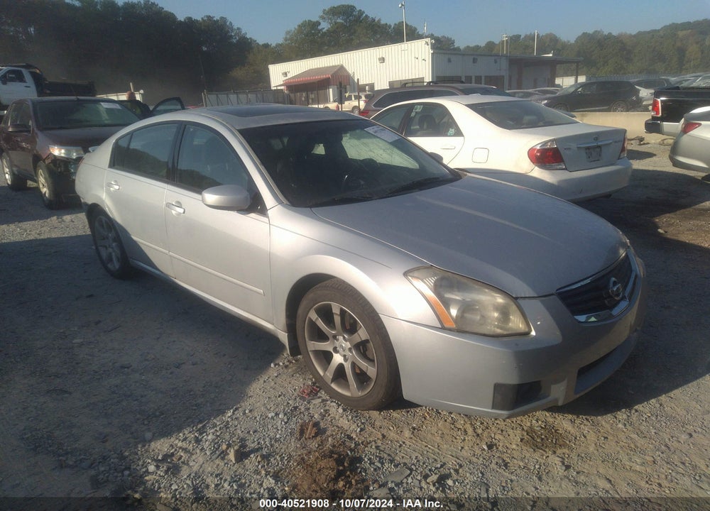 2008 NISSAN MAXIMA 3.5 SE VIN: 1N4BA41E58C820209