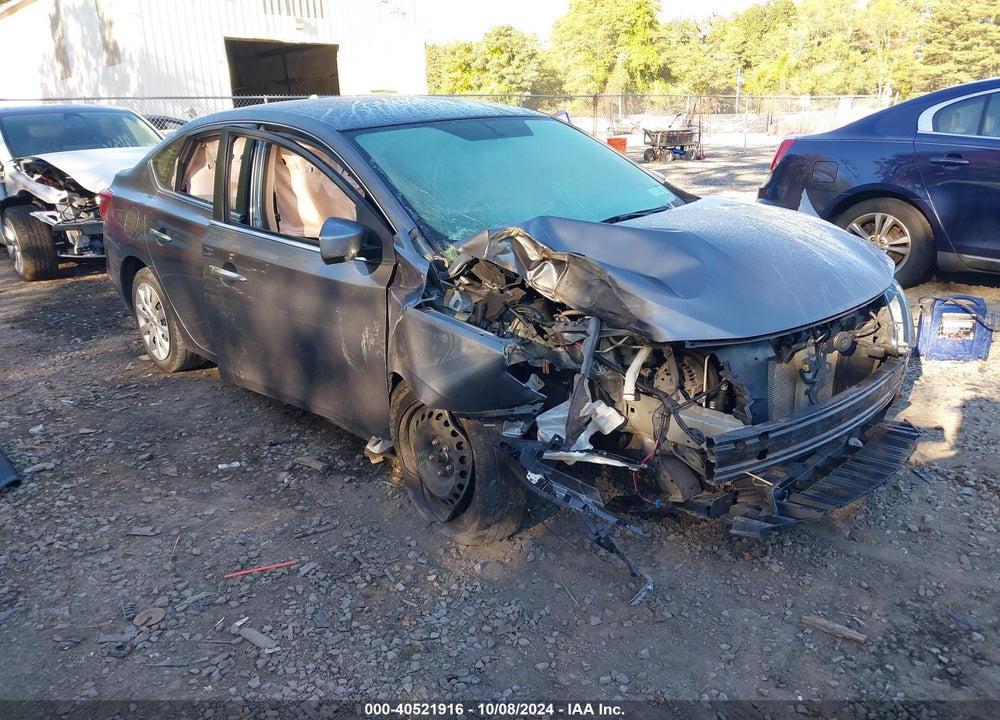 2019 NISSAN SENTRA S VIN: 3N1AB7AP8KY416263