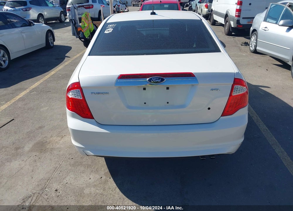 2012 FORD FUSION SEL VIN: 3FAHP0JA9CR266049