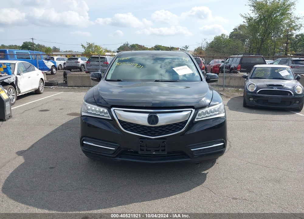 2015 ACURA MDX VIN: 5FRYD4H2XFB029311