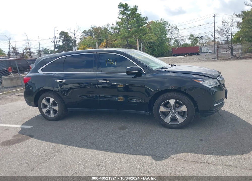 2015 ACURA MDX VIN: 5FRYD4H2XFB029311