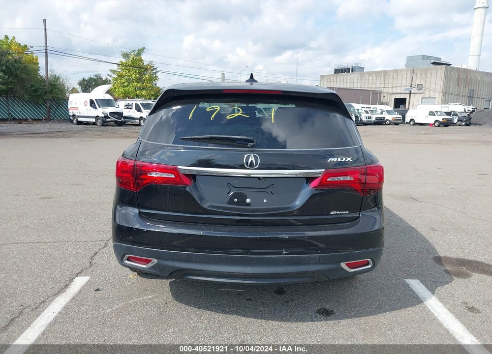2015 ACURA MDX VIN: 5FRYD4H2XFB029311