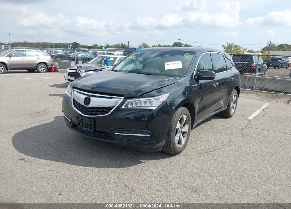 2015 ACURA MDX VIN: 5FRYD4H2XFB029311