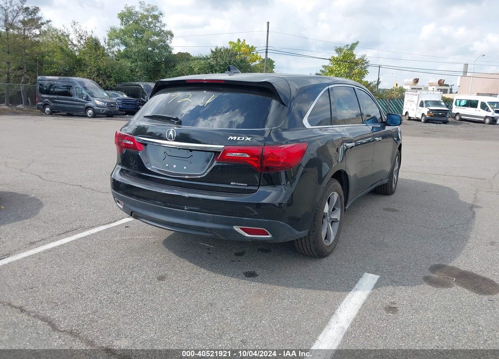 2015 ACURA MDX VIN: 5FRYD4H2XFB029311