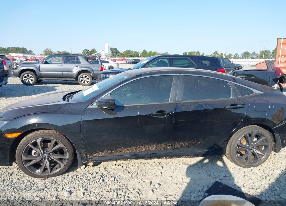 2021 HONDA CIVIC SPORT VIN: 2HGFC2F82MH510525