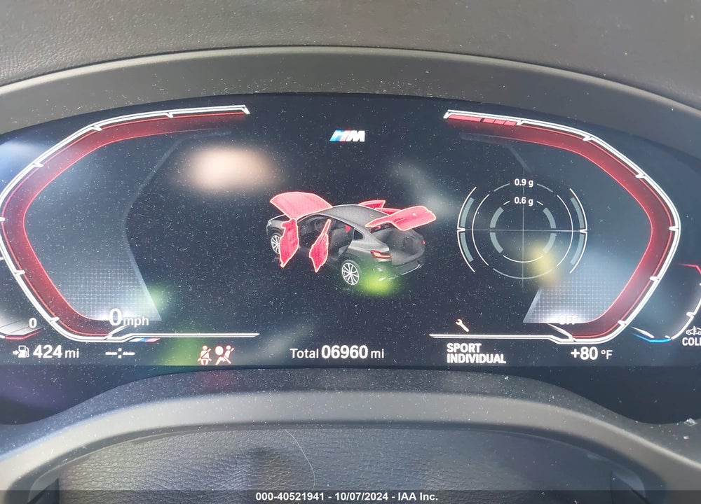 2024 BMW X4 XDRIVE30I VIN: 5UX33DT0XR9W61758