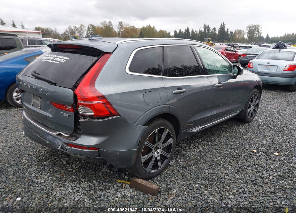 2019 VOLVO XC60 T6 INSCRIPTION VIN: LYVA22RL9KB296651