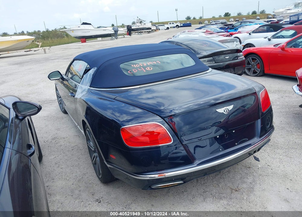 2018 BENTLEY CONTINENTAL GT W12 VIN: SCBGU3ZA8JC066749