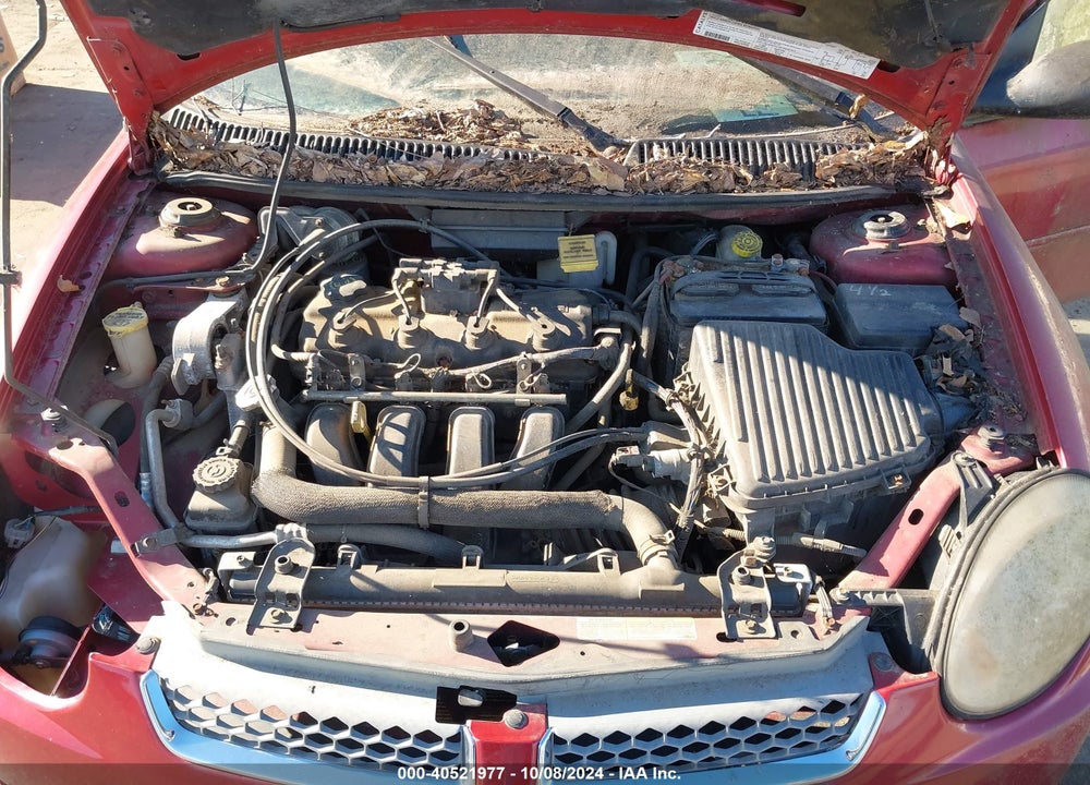2005 DODGE NEON SXT VIN: 1B3ES56C95D177551