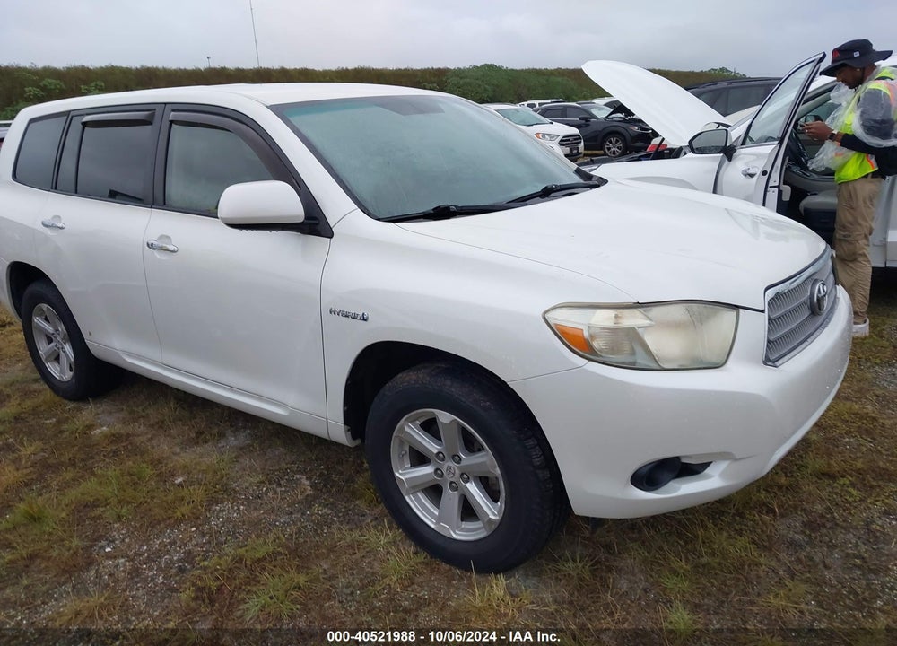 2009 TOYOTA HIGHLANDER HYBRID VIN: JTEEW41A492026794