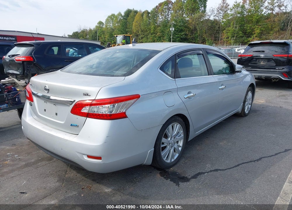 2013 NISSAN SENTRA SL VIN: 3N1AB7AP5DL660484