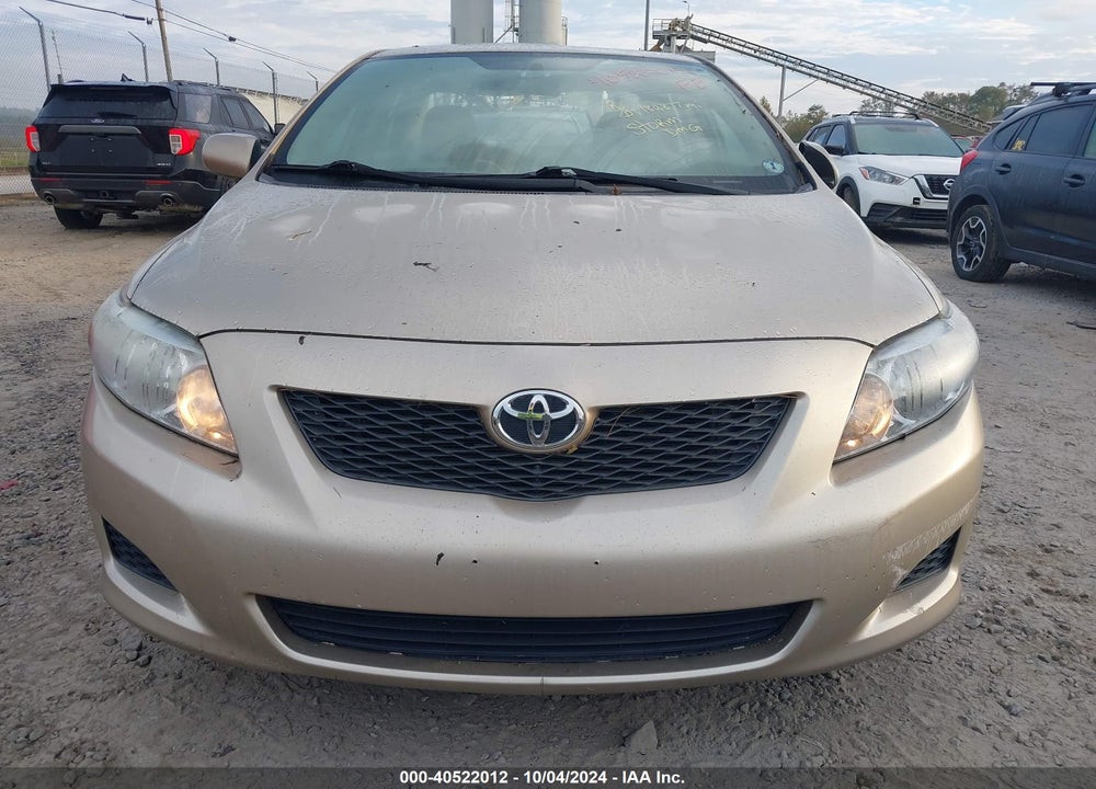 2010 TOYOTA COROLLA LE VIN: 1NXBU4EE3AZ269592