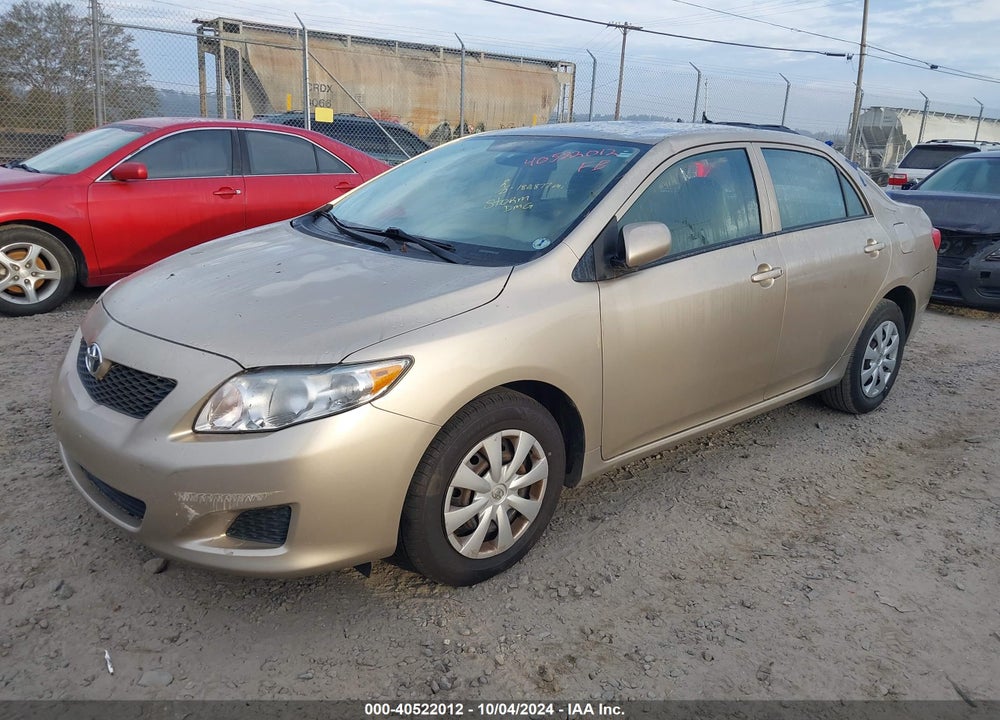 2010 TOYOTA COROLLA LE VIN: 1NXBU4EE3AZ269592