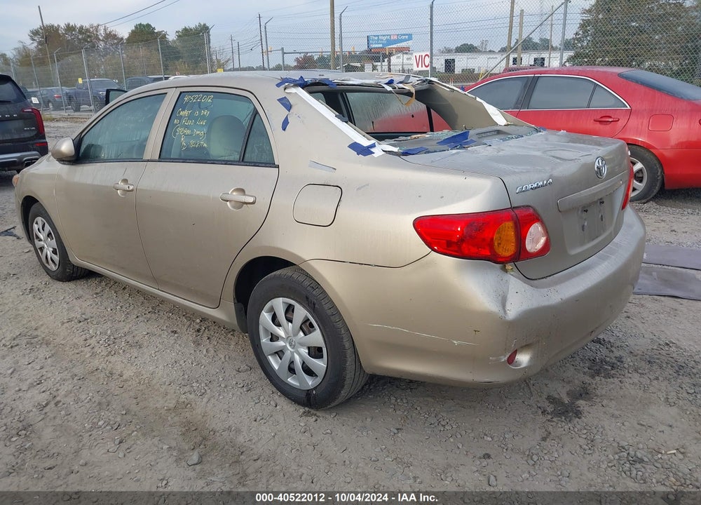 2010 TOYOTA COROLLA LE VIN: 1NXBU4EE3AZ269592