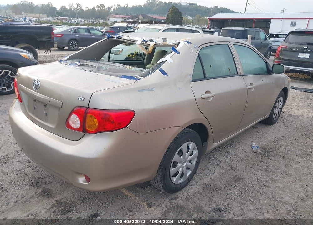 2010 TOYOTA COROLLA LE VIN: 1NXBU4EE3AZ269592