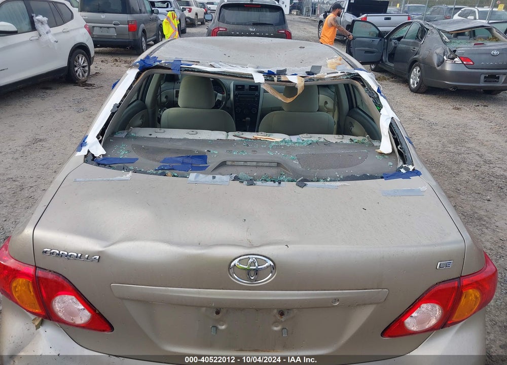 2010 TOYOTA COROLLA LE VIN: 1NXBU4EE3AZ269592
