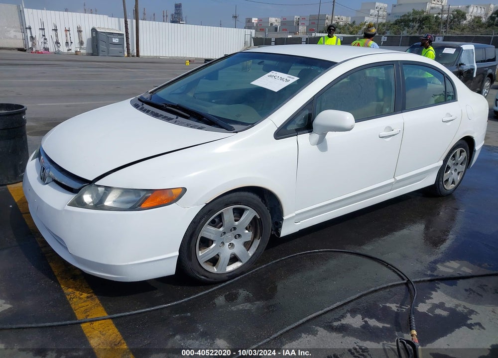 2007 HONDA CIVIC LX VIN: 1HGFA16557L082950
