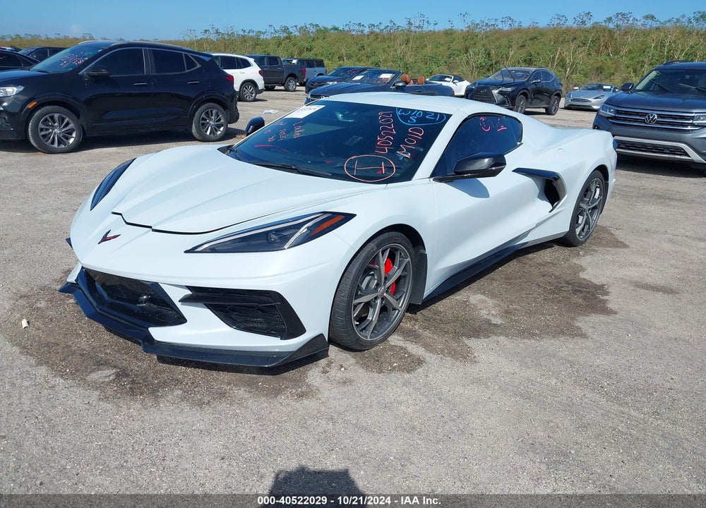 2021 CHEVROLET CORVETTE STINGRAY VIN: 1G1YB2D45M5118262