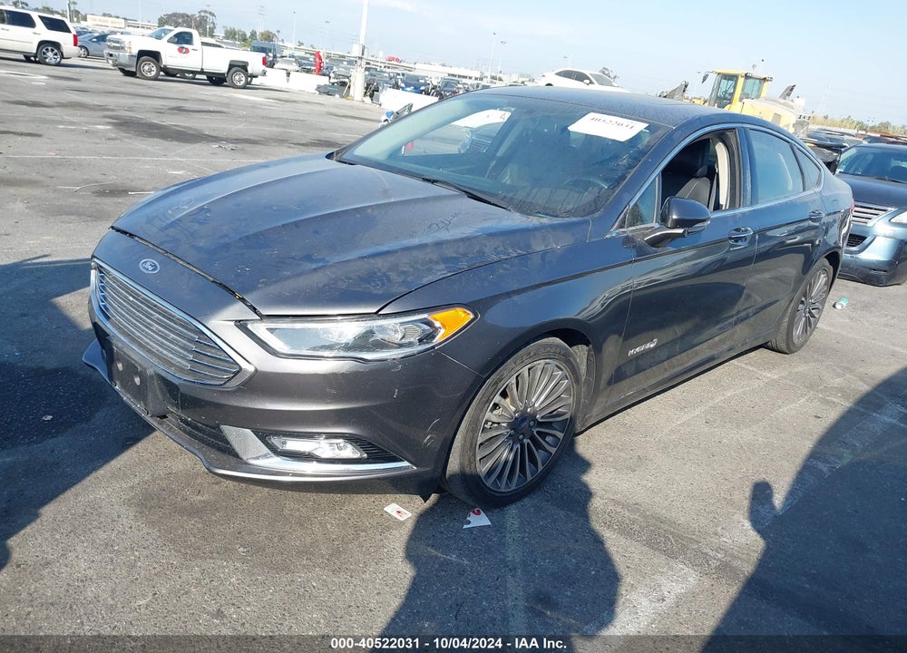 2018 FORD FUSION HYBRID TITANIUM VIN: 3FA6P0RU1JR115239